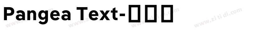 Pangea Text字体转换